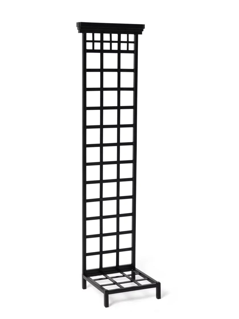 Mission-Style Planter Stand with Trellis F4945