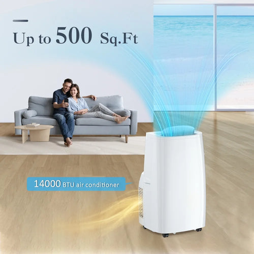 14,000 BTU 3 in 1 Portable Air Conditioner F938