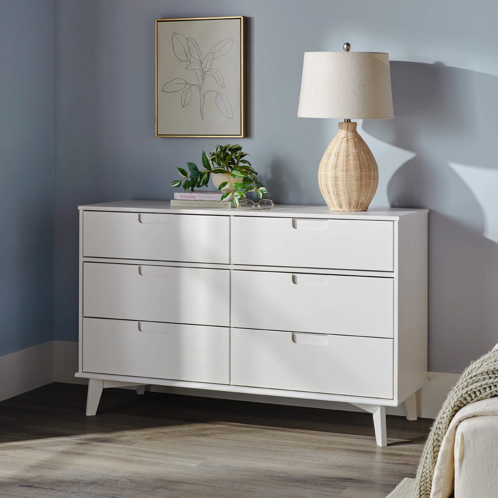6 Drawer Solid Wood Dresser Q12414