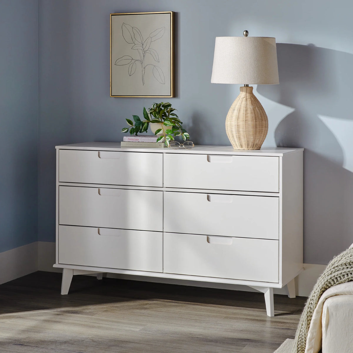 6 Drawer Solid Wood Dresser Q12414