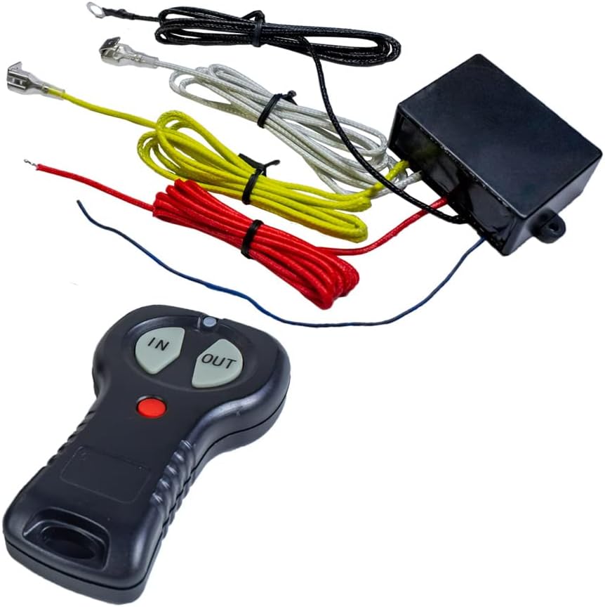 6000lb ATV/UTV Winch with 40 feet Blue Rope and Wireless Remote A347501