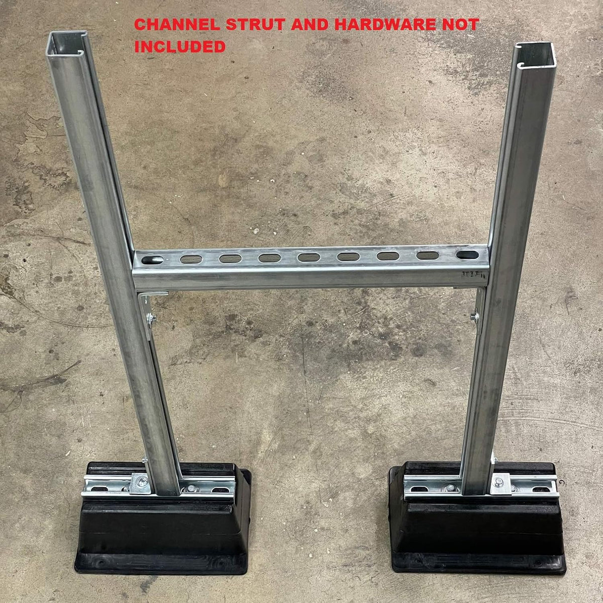 8 Pack Rooftop Pipe Support, 11.75 x 8 inches, 1000 lbs Capacity, UV Resistant H265