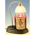 Pewter Candle Warmer and 26 oz Candle - Midnight Rose Y8505