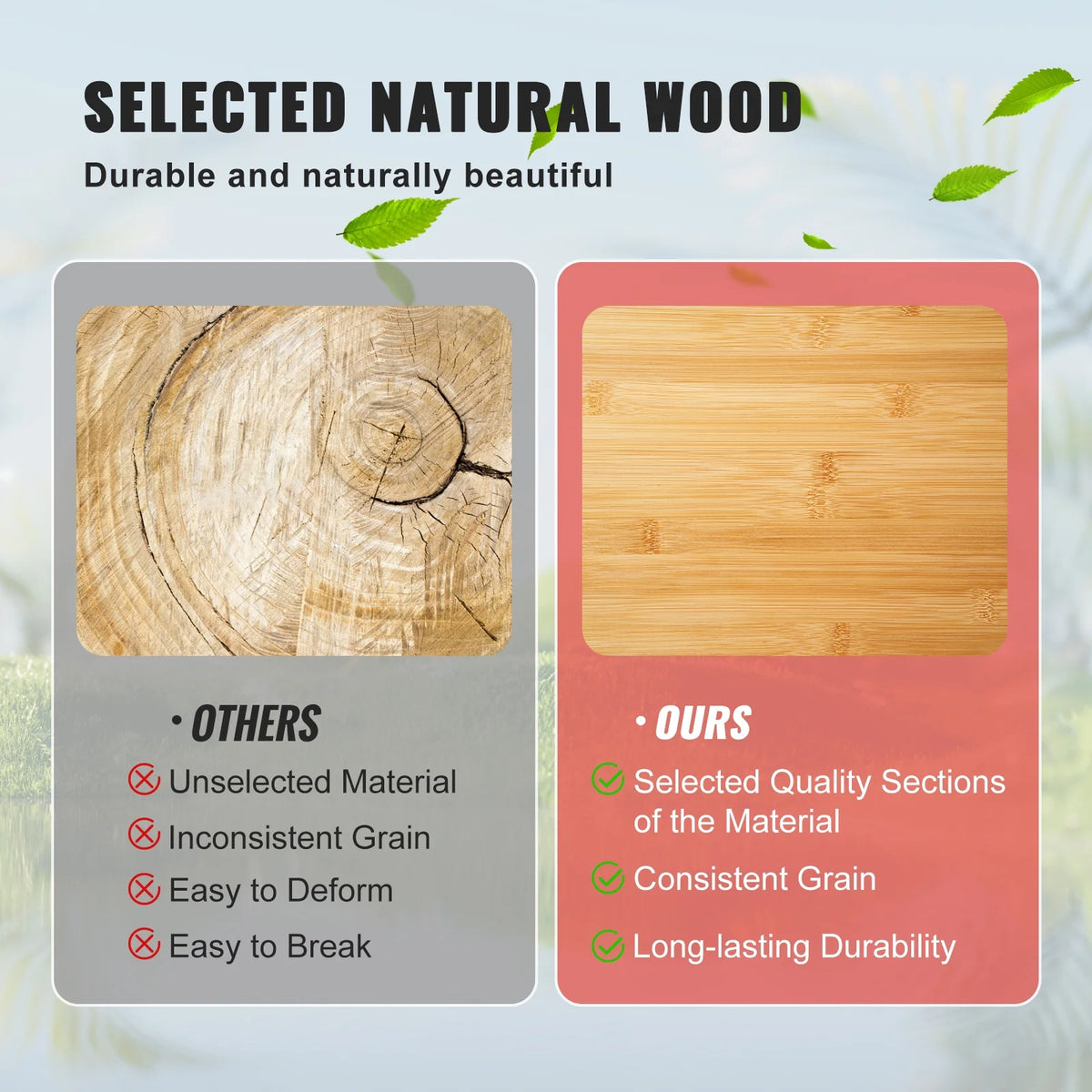 Bamboo Table Top 70.9" x 29" x 1.5" C8152