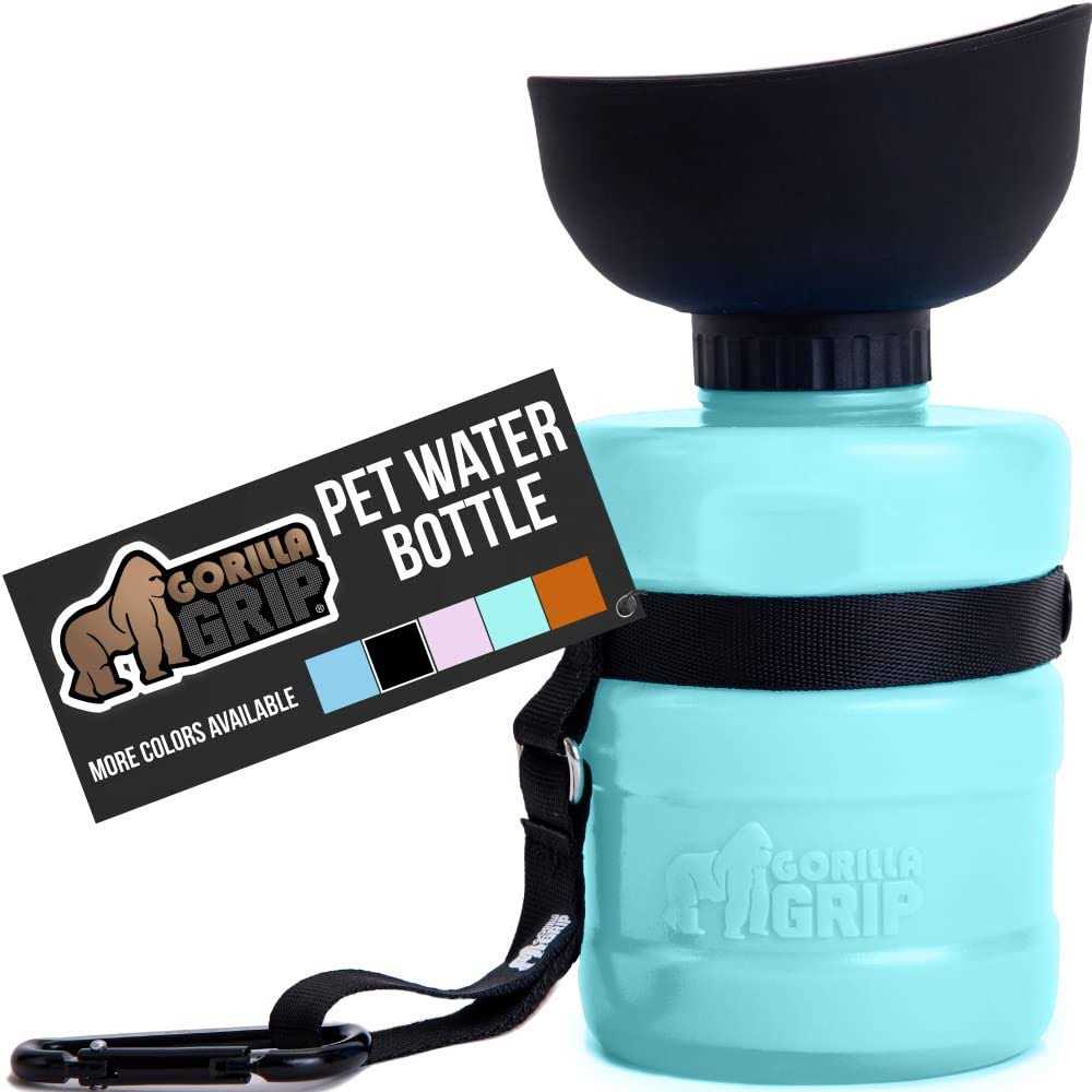 Leak Proof Portable Dog Water Bottle with Bowl Cap L2286