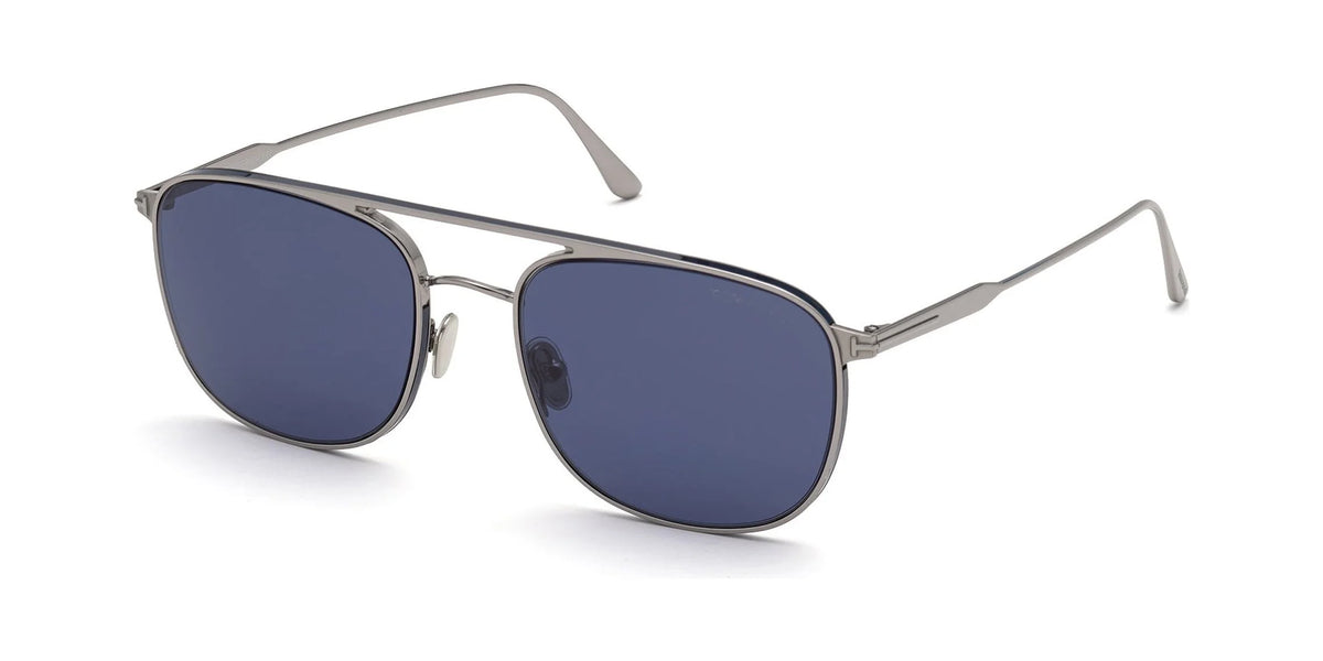 Shiny Light Ruthenium Blue Smoke Sunglasses E702049