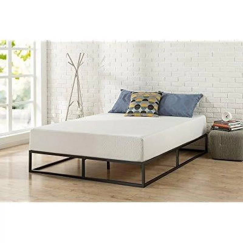 Queen Size Wood Slat Platform Bed Frame E822