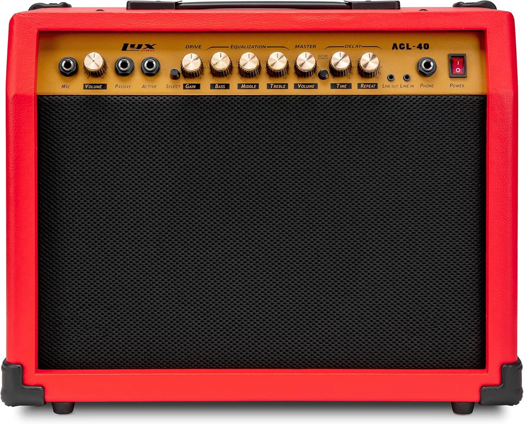 Natural Pack of 2 Electric Guitar Amp 20 Watt Amplifier G445