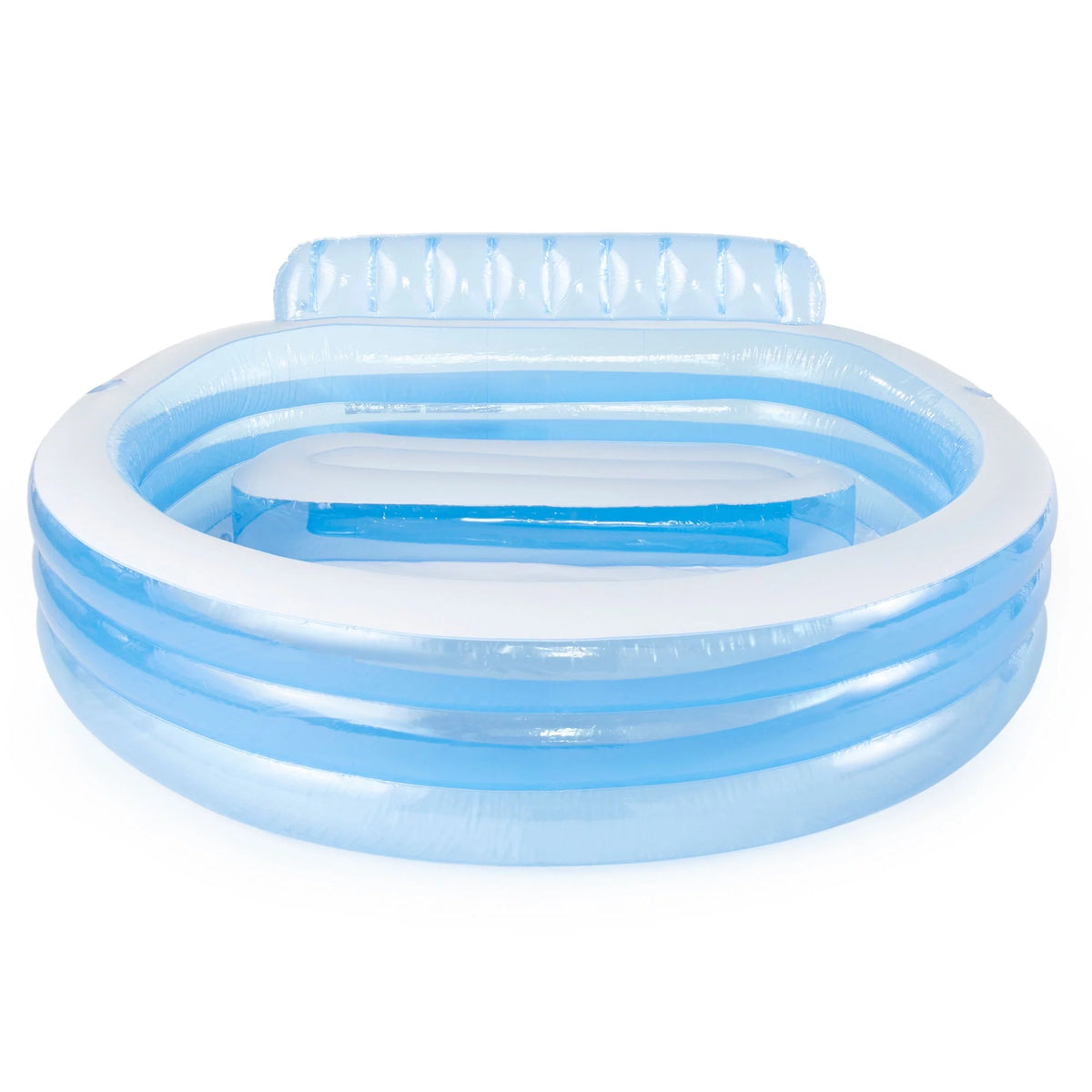 Round Inflatable Above Ground Pool with Seat and Backrest G8189