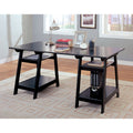 Black Trestle Style Writing Desk Z69057
