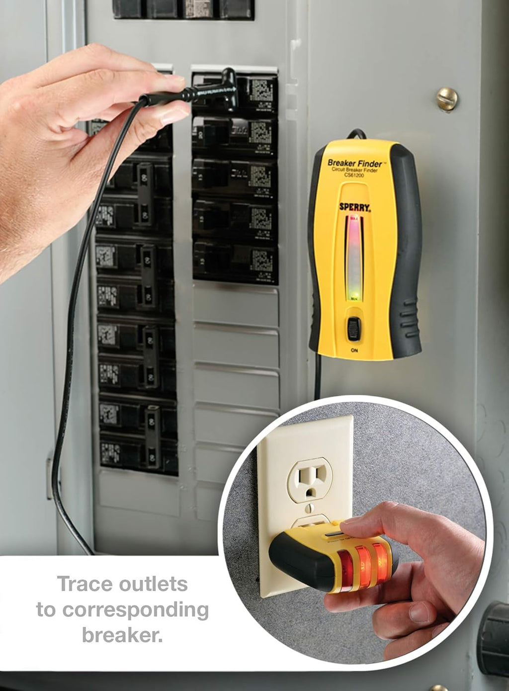 2 Pc Circuit Breaker Finder and Accessory Kit U73233