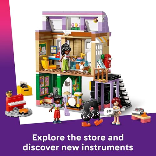 Music Store & Apartment Building Set B509578