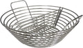 Stainless Steel Charcoal Fire Basket with Divider U54183