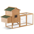 80 inch Wooden Chicken Coop with Nesting Box L58957