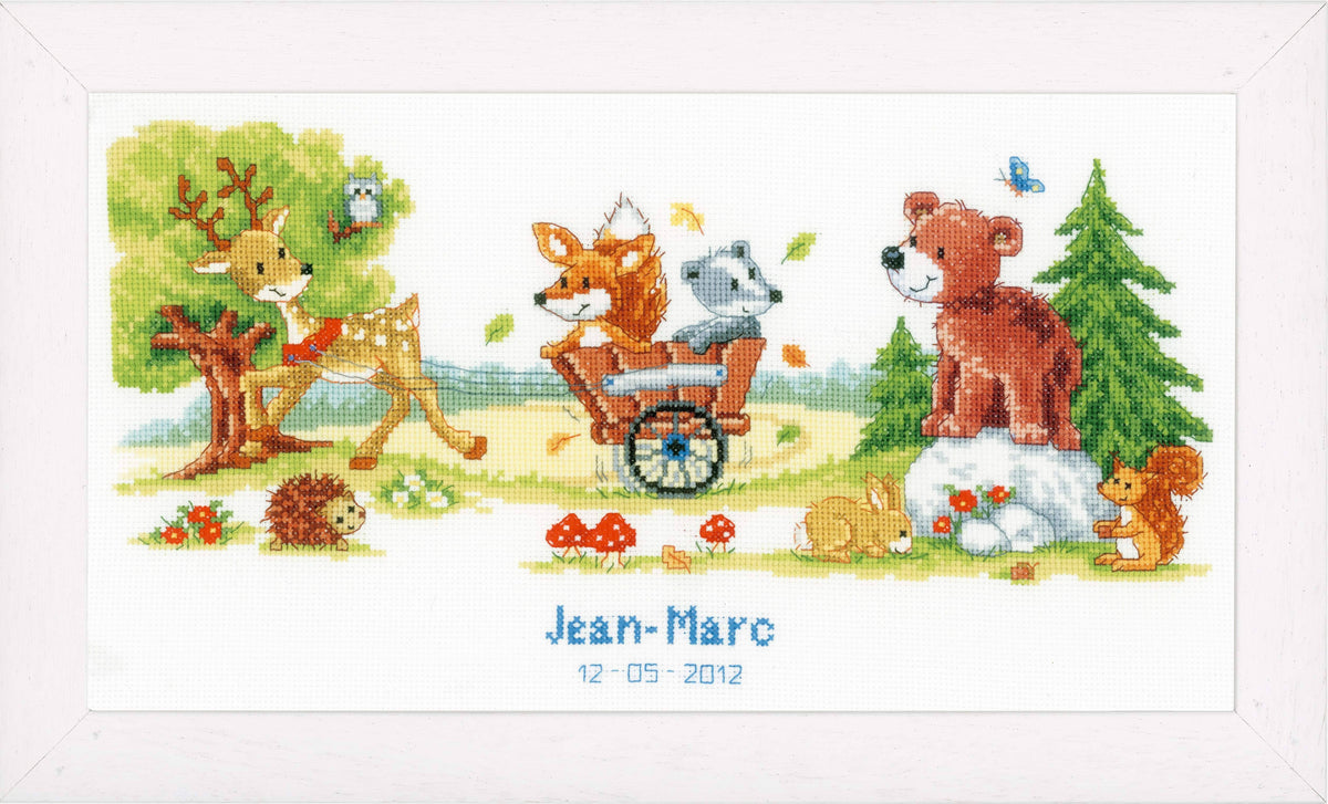 Counted Cross Stitch Kit 14.4" x 8" L844336