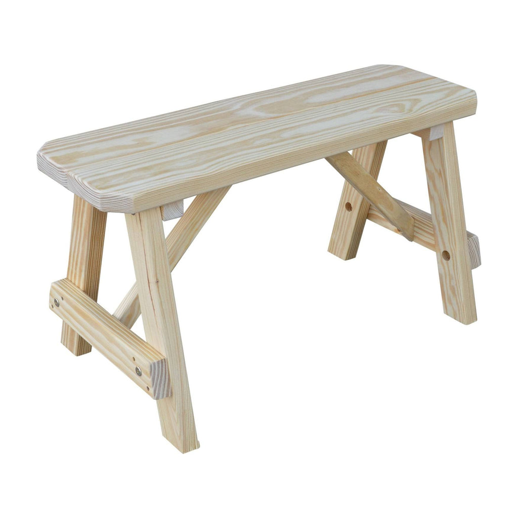 Caribbean Blue Pine Bench B8789