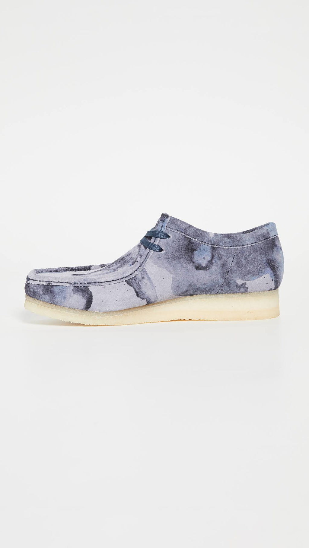 Blue Camo Wallabee Shoes R7918