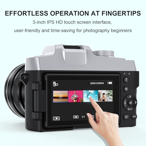 6K 64MP Compact Digital Camera with Microphone Z37894