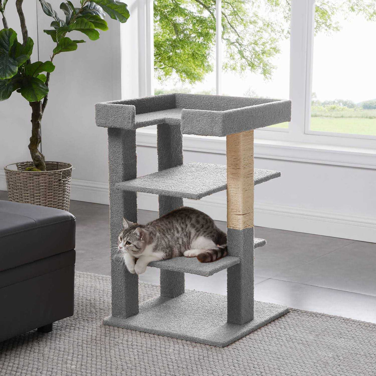 Cat Tree with Scratching Post T2072