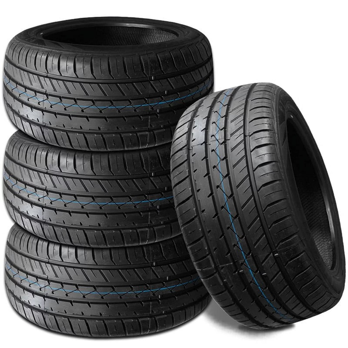 Set of 4 255/60R19 109H All Season Ultra High Performance Tires C7143