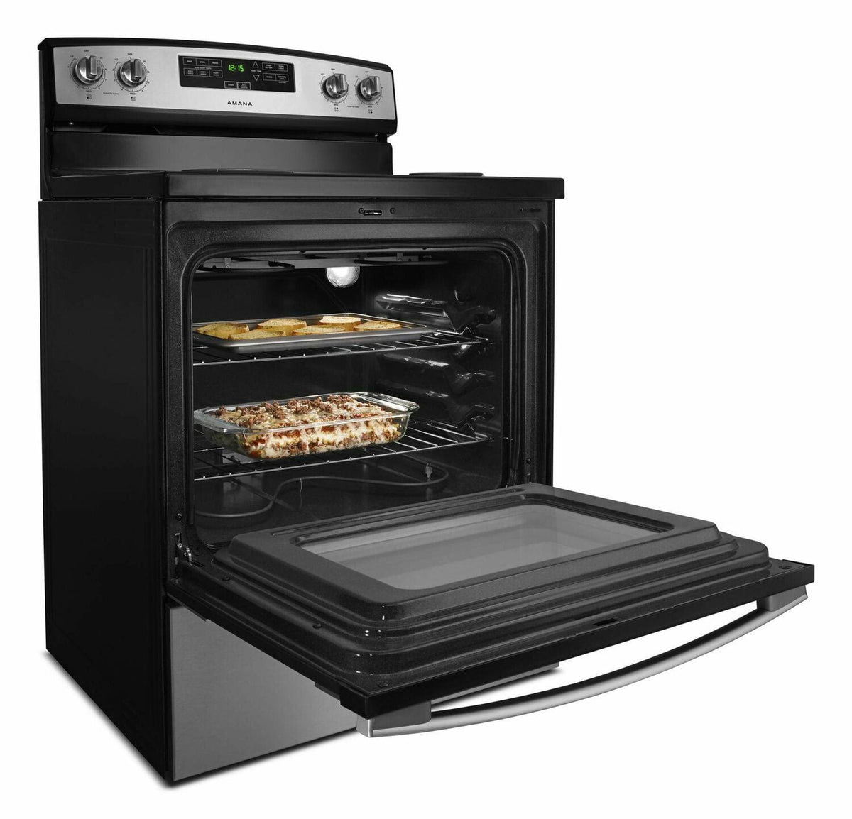 30-Inch Electric Range with Bake Assist Temps - Stainless Steel Q4746