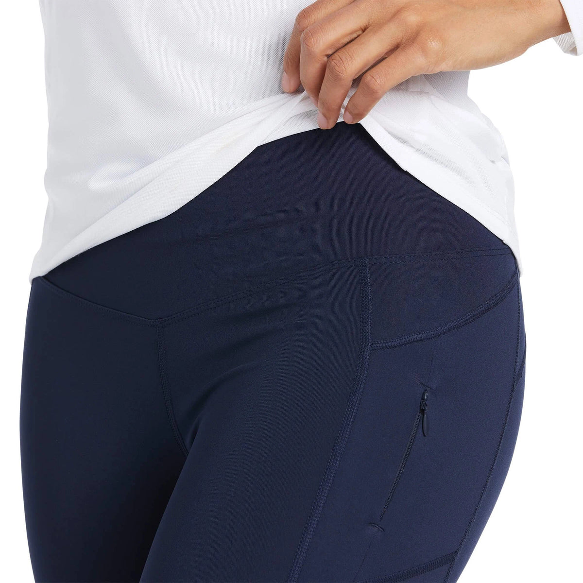 Navy Knee Patch Tight N4339