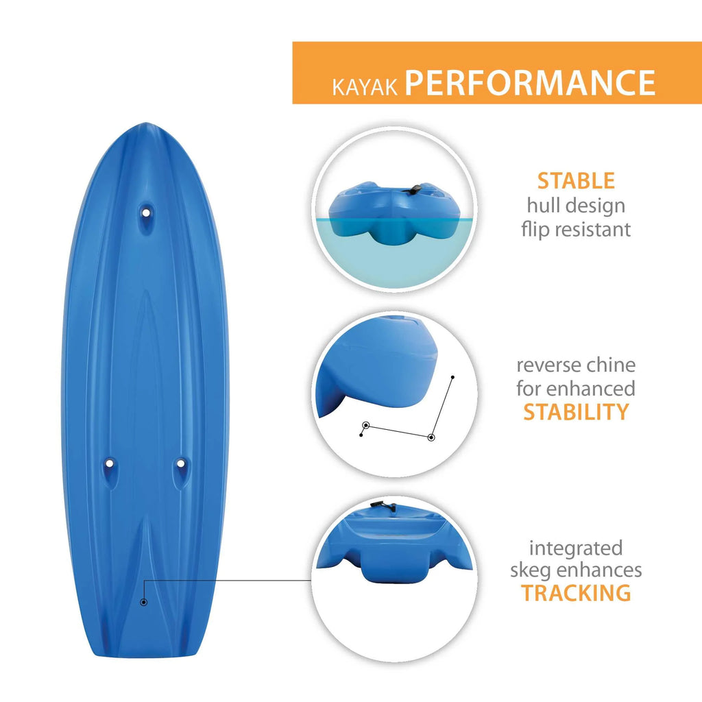 Youth Kayak Dragonfly Blue G12419
