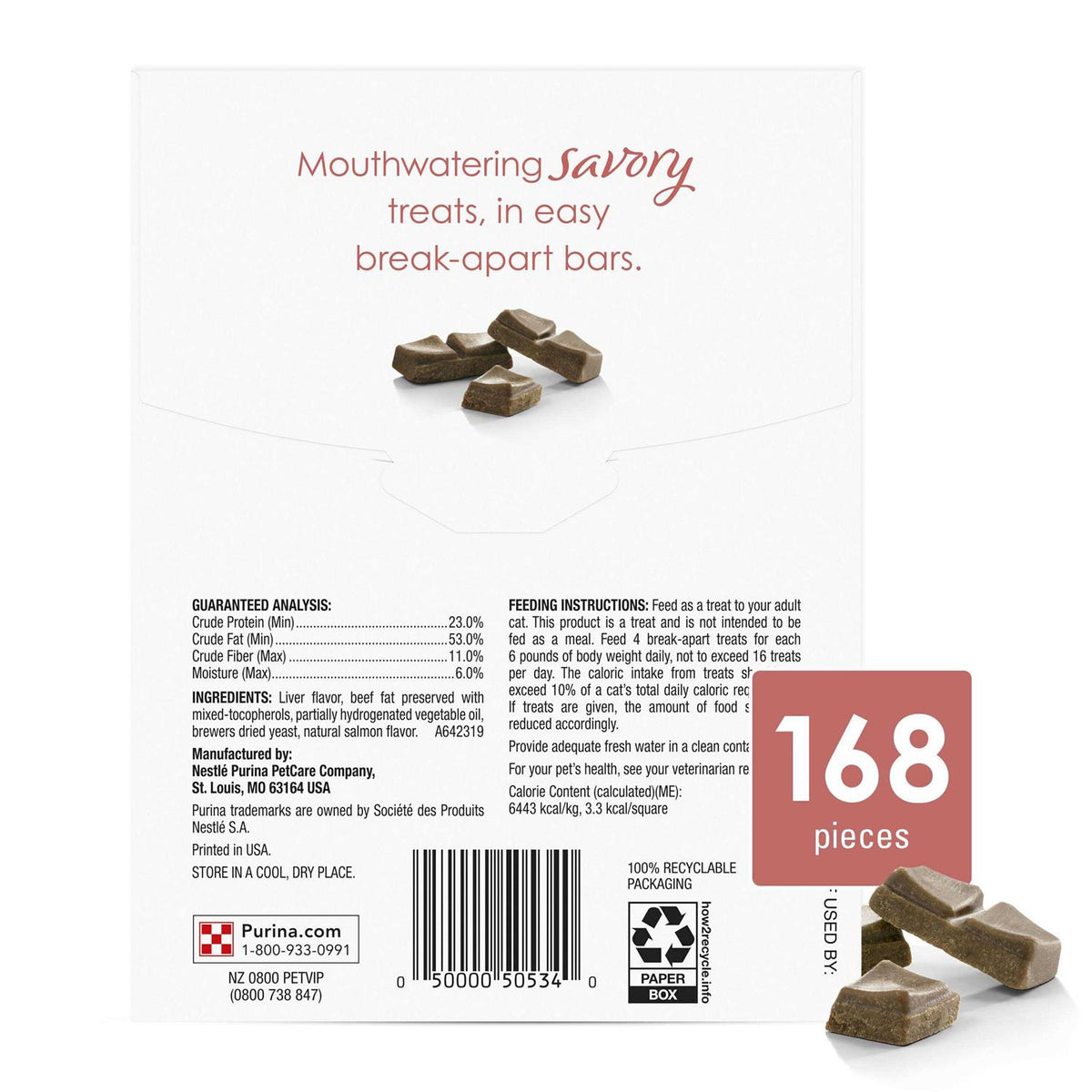 Limited Ingredient Salmon Flavor Cat Treats I7220