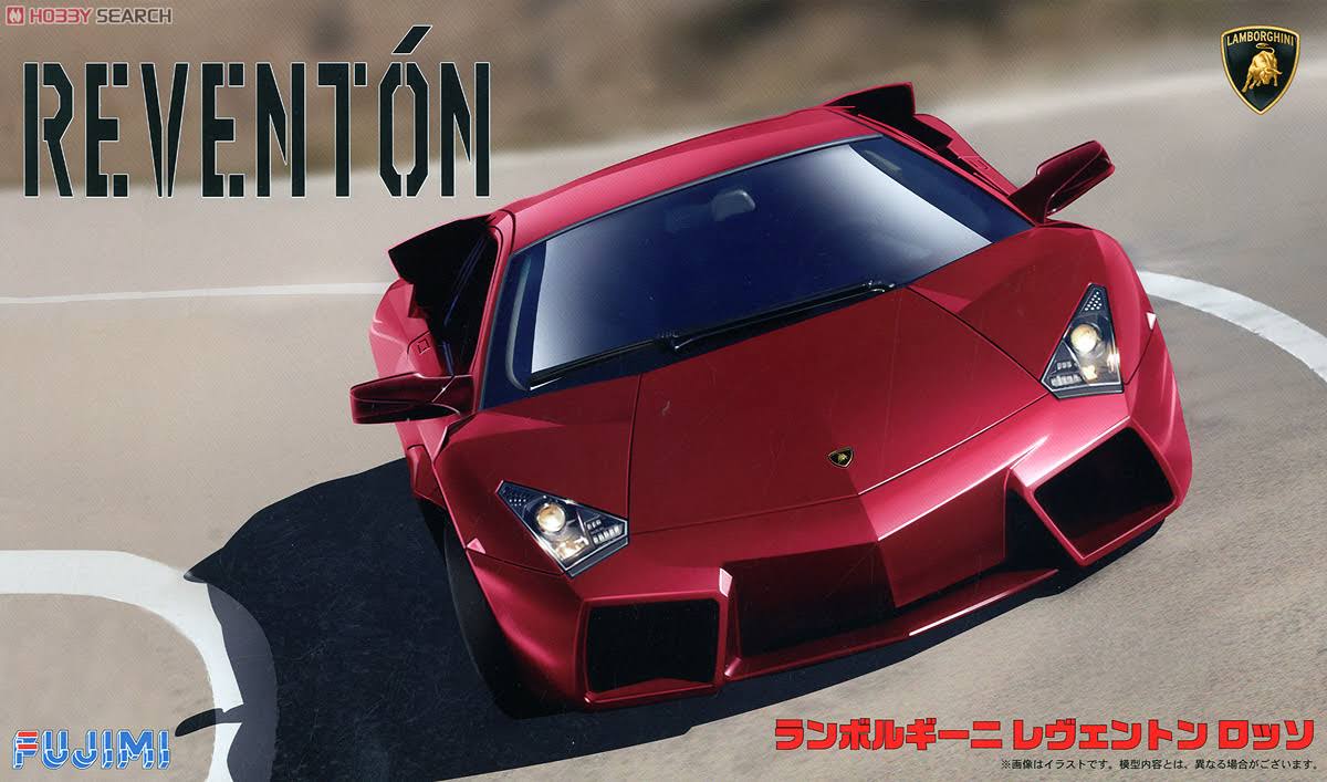 Reventon Rosso 1/24 Sports Car Model B249