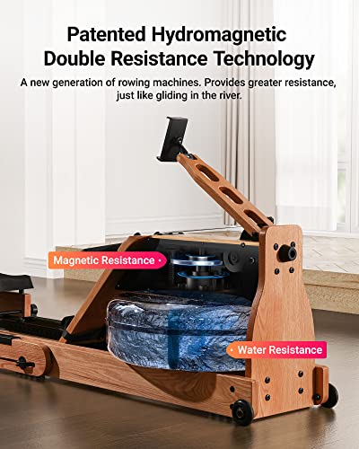 Foldable Water Rowing Machine with 400LBS Weight Capacity M7003