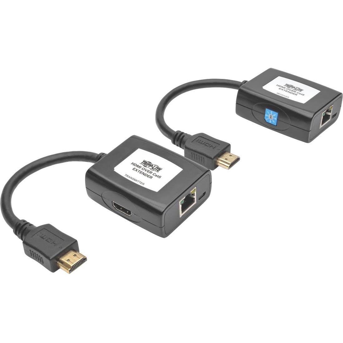 HDMI Over Cat5/Cat6 Active Extender Transmitter Receiver 1080p O353689