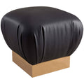 Black Ottoman V554