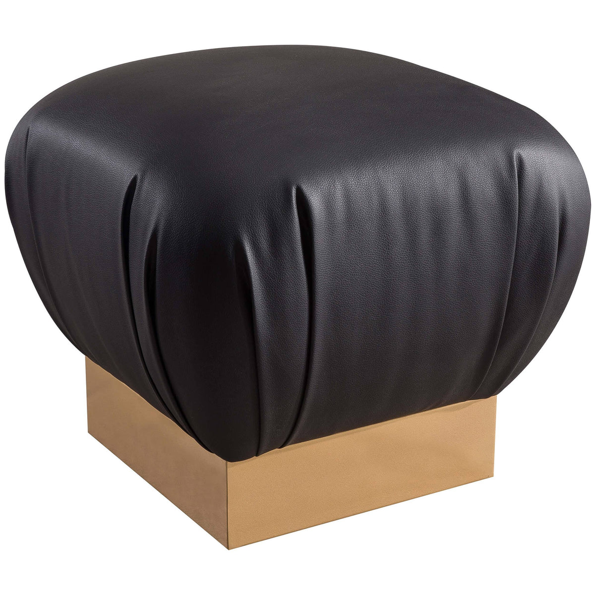 Black Ottoman V554