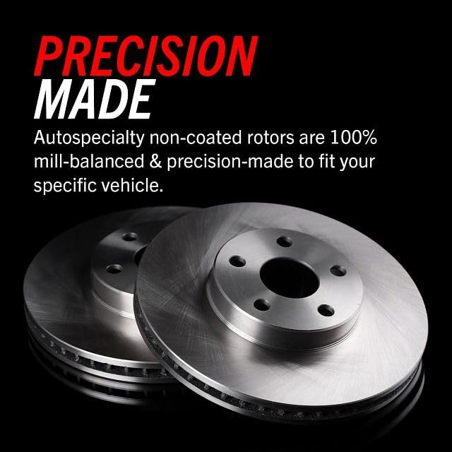 Front Ceramic Brake Pads and Rotors Kit E222674