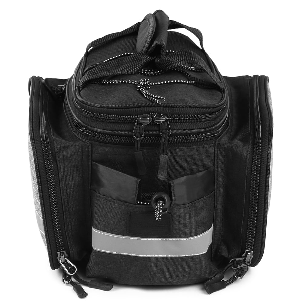 Rear Seat Bag Expandable Waterproof MTB Pannier Bag With Rain Cover G998025