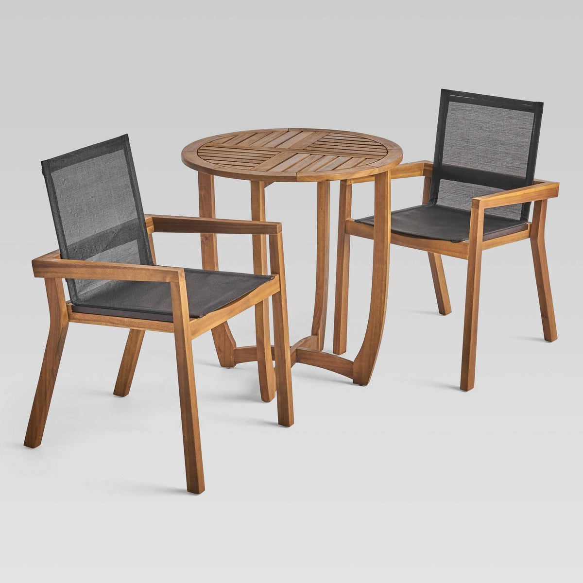 3PC Acacia Dining Set Z6508