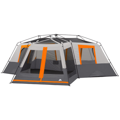 20' x 18' 12-Person 3-Room Instant Cabin Tent with Screen Room Q62254