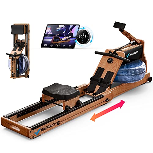 Foldable Water Rowing Machine with 400LBS Weight Capacity M7003
