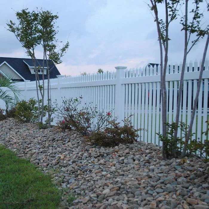 Vinyl Picket Fence 4 ft H x 6 ft W J403517