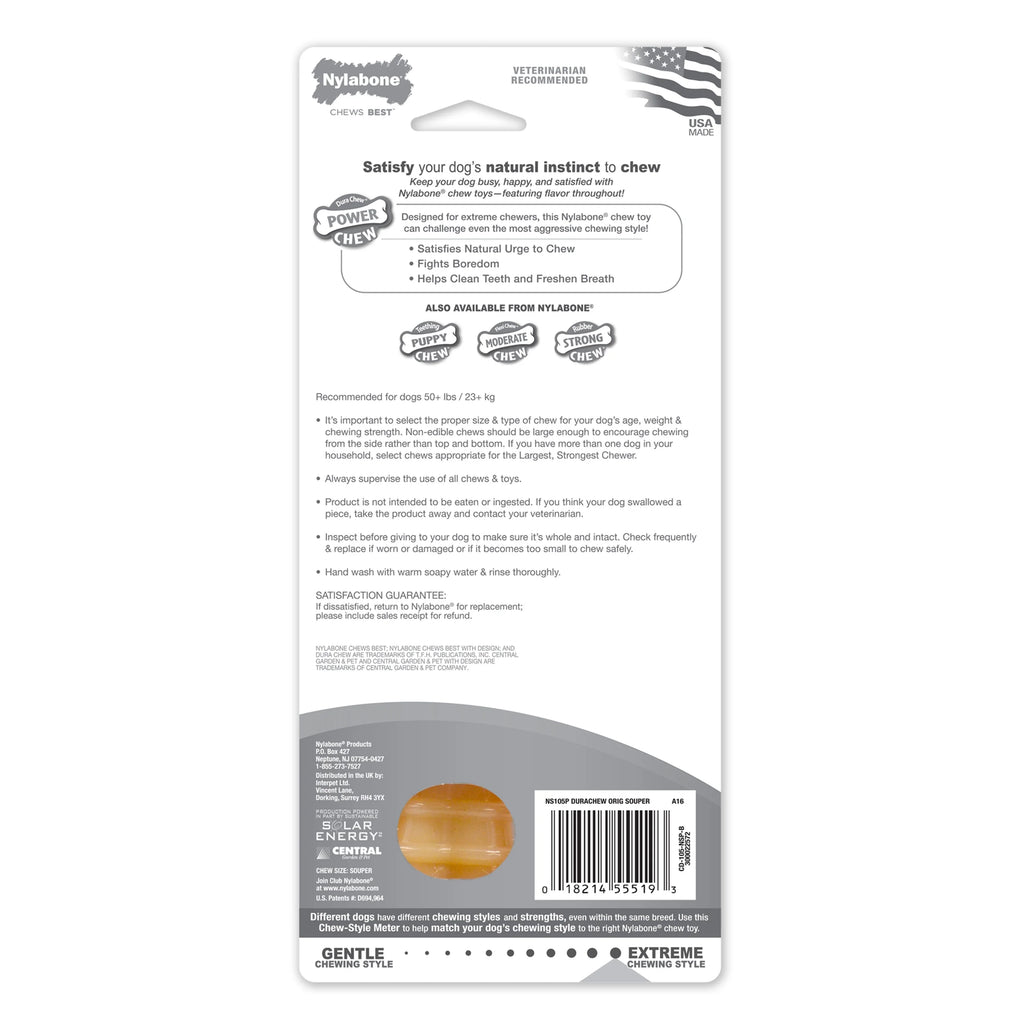 Power Chew Flavored Durable Chew Toy for Dogs X-Large (1 Count) A257