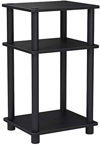 3-Tier 2-Pack End Table, Americano/Black M869