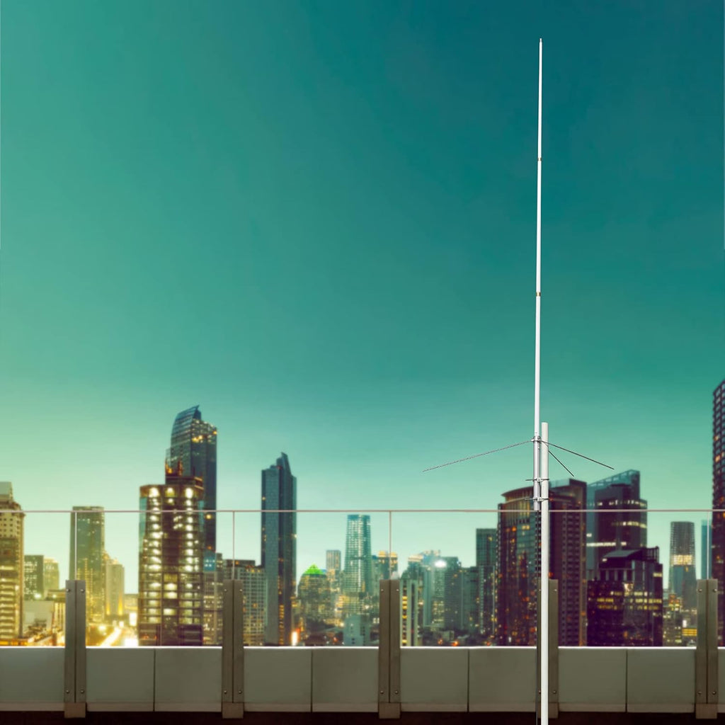 Dual Band 7.2ft Fiberglass Mobile Radio Antenna with SO239 Connector A7253