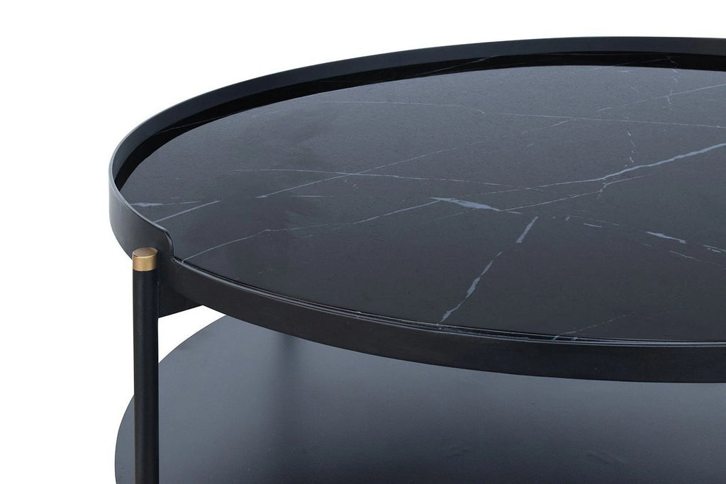 Black Metal Coffee Table P22119
