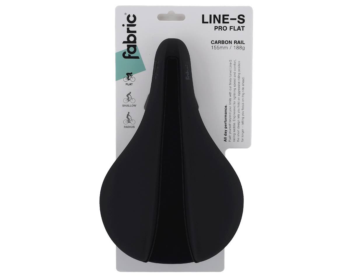 Flat Saddle 155mm Black O16042