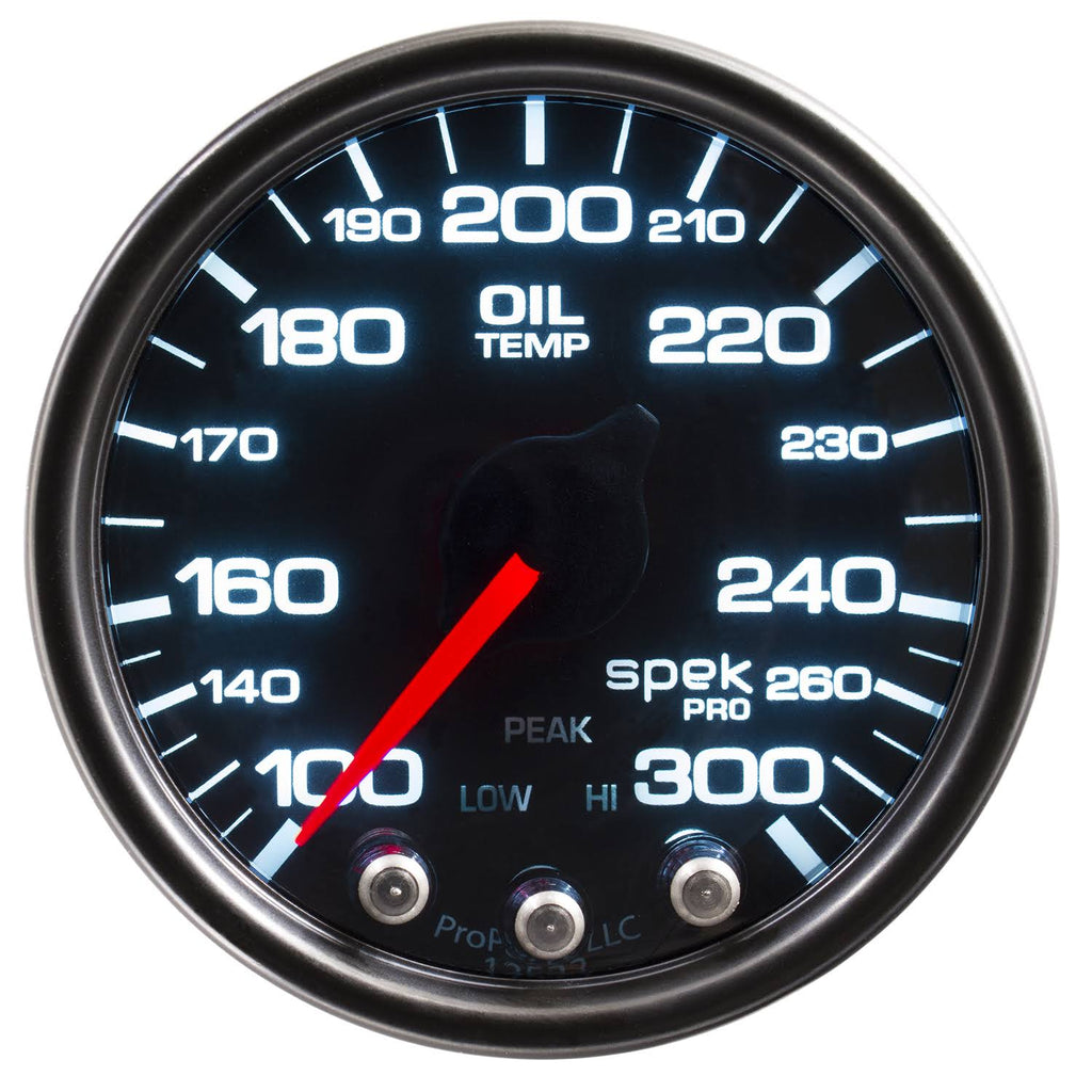 Electric Oil Temperature Gauge E349