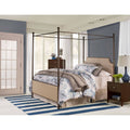 Bronze Finish King Canopy Bed Set R1905