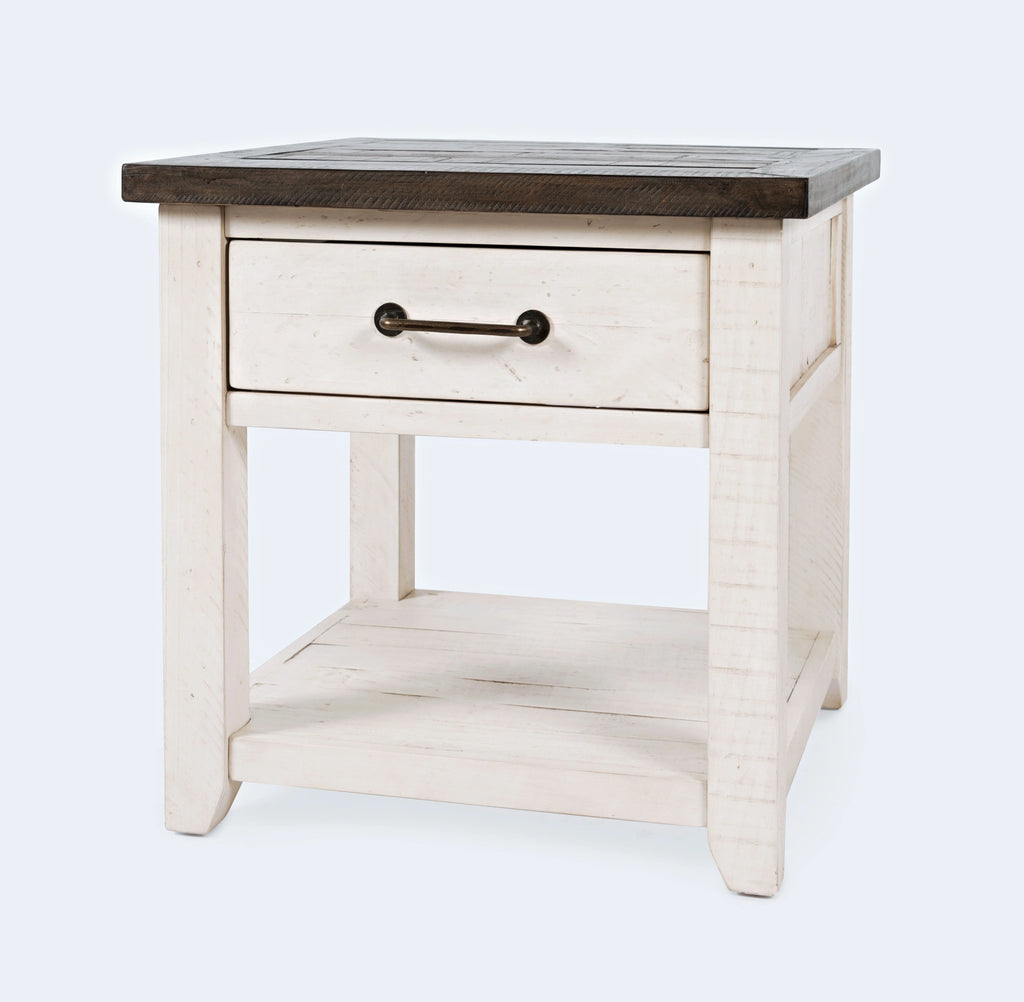 Rustic Reclaimed Pine End Table B678