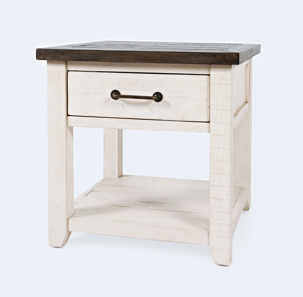 Rustic Reclaimed Pine End Table B678
