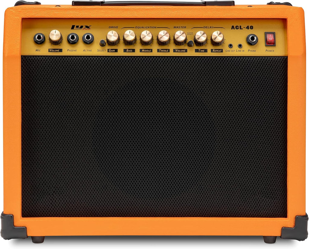 Natural Pack of 2 Electric Guitar Amp 20 Watt Amplifier G445