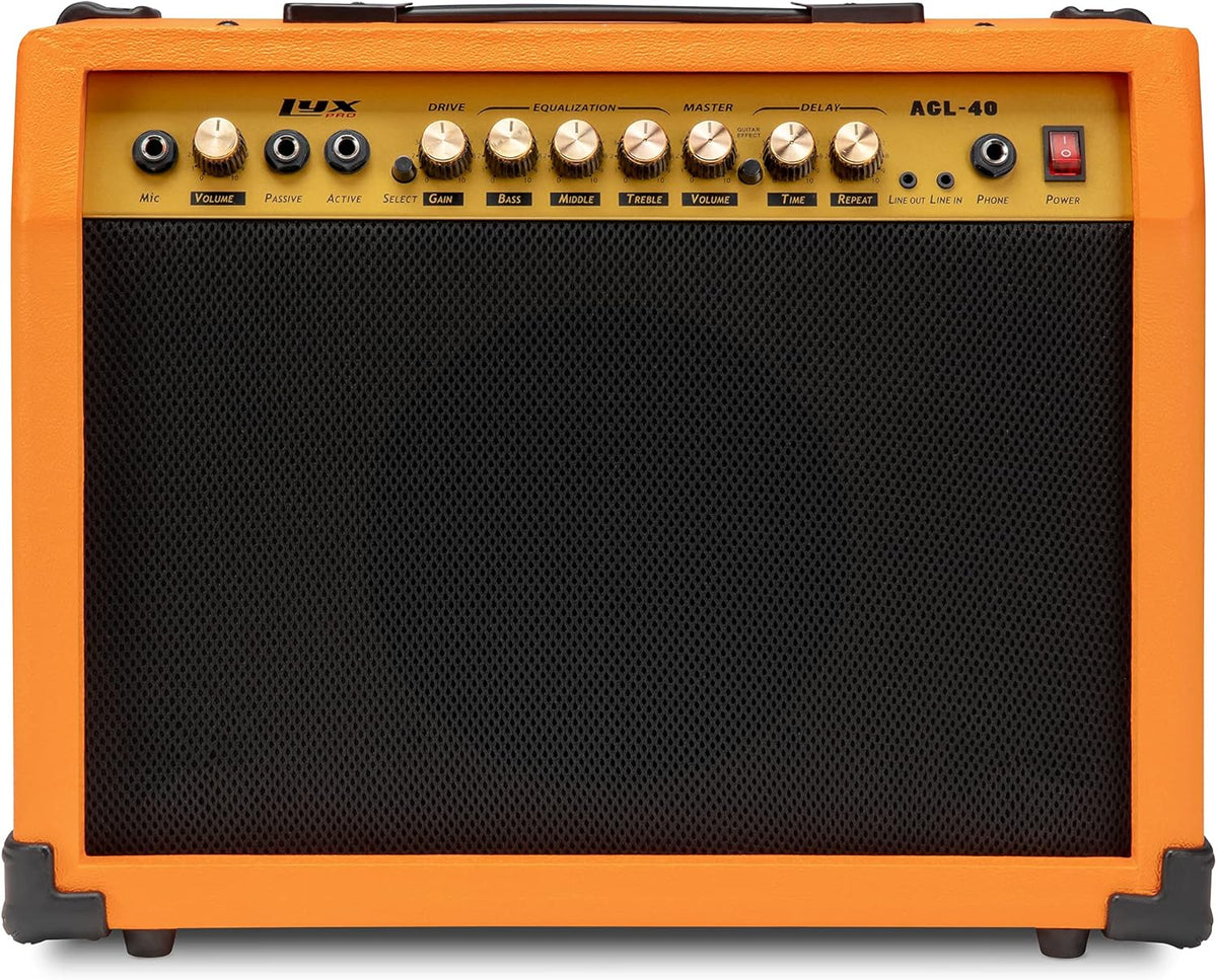 Natural Pack of 2 Electric Guitar Amp 20 Watt Amplifier G445